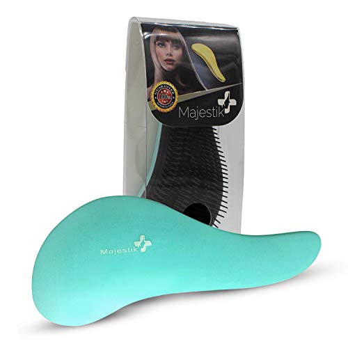 Pincel para desenredar, pincel húmedo y seco para cabello sin enredos (Blue)