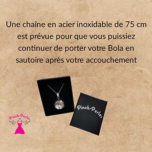 Pinch perles Mujer acero inoxidable