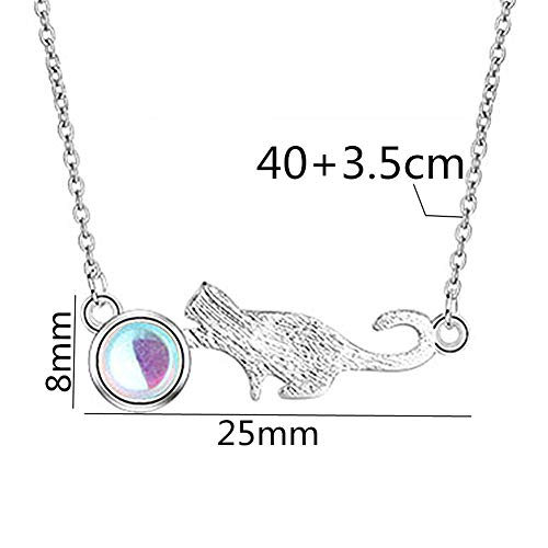 pinghub Collar Mujer Hipoalergénico Collar La eternidad Collar Collar de Moda Collar para el cumpleaños Lindo Collar de Atractivo Collar Collar Inusual