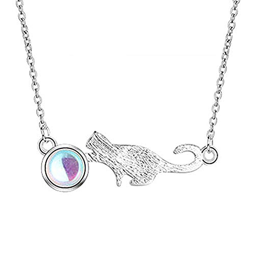 pinghub Collar Mujer Hipoalergénico Collar La eternidad Collar Collar de Moda Collar para el cumpleaños Lindo Collar de Atractivo Collar Collar Inusual