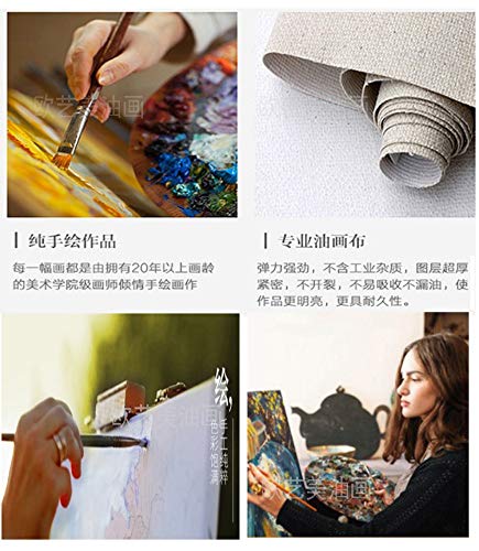 Pintura Al Óleo 100% Pintada A Mano,Estilo Creativo, Lámina Dorada Abstracta Gris, Cuadros Sobre Lienzo, Decoración De Pared De Gran Tamaño, Decoración De Dormitorio Para Niños, Pintura De Marco