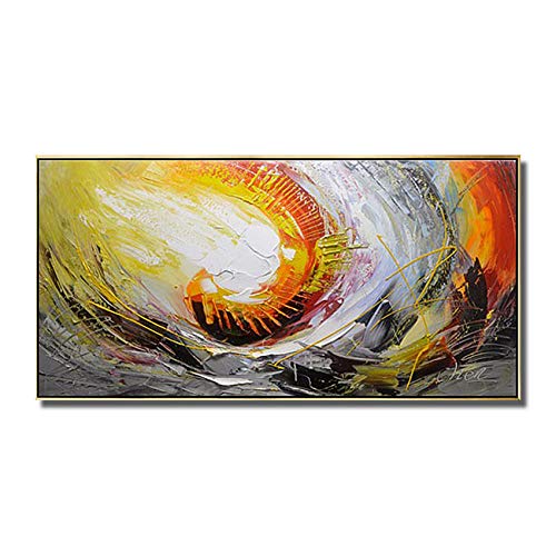 Pintura Al Óleo Pintada A Mano, 100%Pintados A Mano Mar Áspero Paisaje Abstracto Vintage De Gran Tamaño Pared Imágenes De Arte Hechas A Mano De Pintura Al Óleo Sobre Lienzo De Ilustraciones Para La De