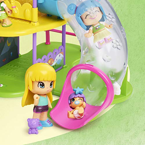 Pinypon Súper Parque - Set de Juguete y Accesorios con 2 Figuras para niños y niñas de 4 a 8 años (Famosa 700015071)