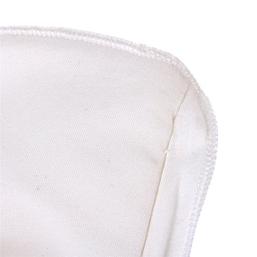 Pinzhi Pañal de Pañales de Bebé de 5 Capas de Carbón de Leña de Bambú Inserta Reutilizables Trazadores de Líneas Para los Pañales de Tela 2pcs