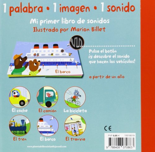 Pip, piip. Mi primer libro de sonidos (Libros con sonido)