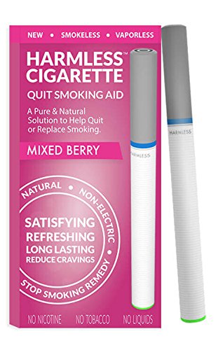 Pitillera para dejar de fumar Harmless Cigarette de Quit Smoking Aid para reducir la ansiedad, ofrece satisfacción y eficacia, color Mixed Berry Set, tamaño 1 pack