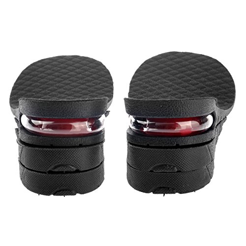 Pixnor Plantillas de aumento Plantillas Altura Camel Unisex transpirable 6 CM tres capas plantilla mayor elevador plantilla zapato cojín