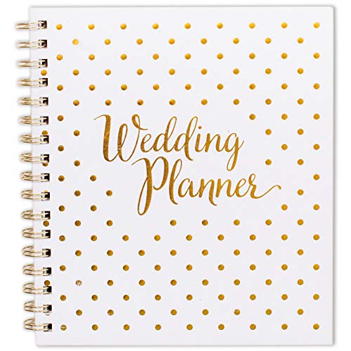 Planificador de boda – Planificador de boda para novia, para Reino Unido [y con texto en inglés], diario de planificación y agenda de organización, regalo de compromiso, calendario de cuenta atrás