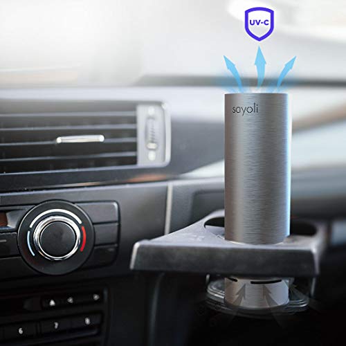 Planika Sayoli 30 - Portátil Purificador UV-C de Aire, Desinfección Lámpara UV Esterilizador