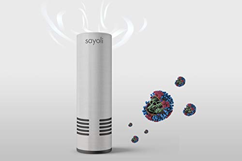 Planika Sayoli 30 - Portátil Purificador UV-C de Aire, Desinfección Lámpara UV Esterilizador