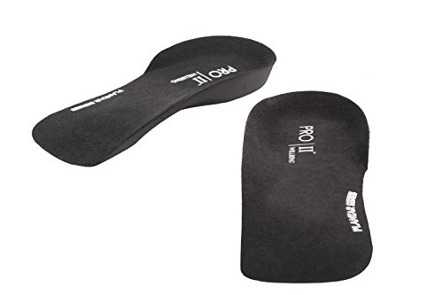 Plantillas ortopédicas para el tratamiento de la fascitis plantar, color Negro, talla 7/8.5 UK