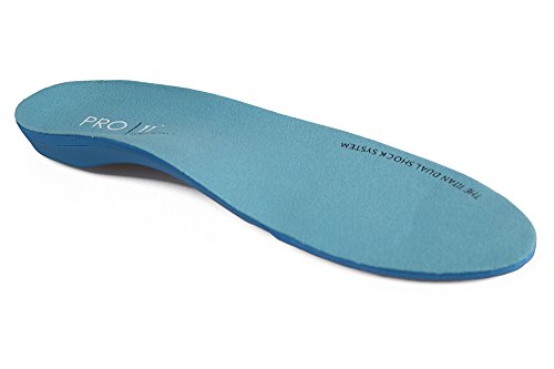 Plantillas ortopédicas para zapatos de deporte, trabajar o caminar, de Pro11, color Azul, talla M