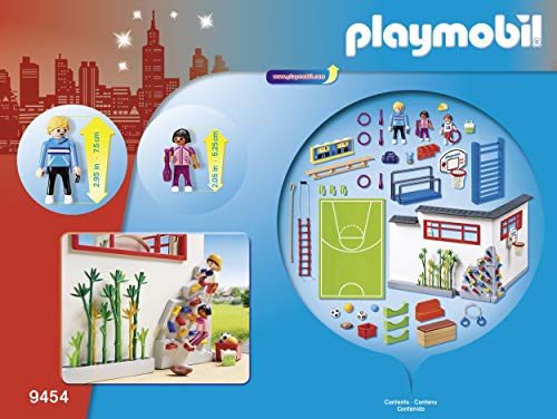 PLAYMOBIL City Life Gimnasio, a Partir de 5 Años (9454)