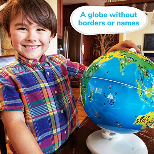 PlayShifu Shifu Orboot: el globo educativo basado en realidad aumentada | STEM juguete para niños y niñas de 4 a 10 años para niños (sin fronteras o nombres en el globo)