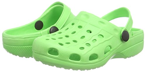 Playshoes EVA Clog, Zuecos Unisex Niños, Verde (Gruen 29), 24/25 EU