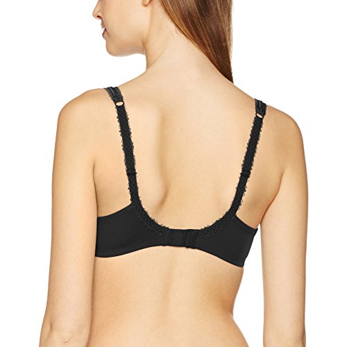 Playtex Flower Elegance Spacer Sujetador con Aros, Negro (Negro/Preto), 105 D para Mujer