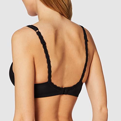 Playtex Flower Elegance Spacer Sujetador con Aros, Negro (Negro/Preto), 105 D para Mujer