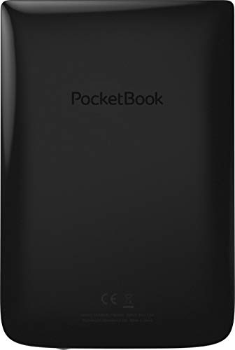 PocketBook Basic Lux 2 - Lector de Libros electrónicos (8 GB de Memoria, Pantalla de 15,24 cm (6 Pulgadas), 17 formatos de Libro compatibles), Color Negro