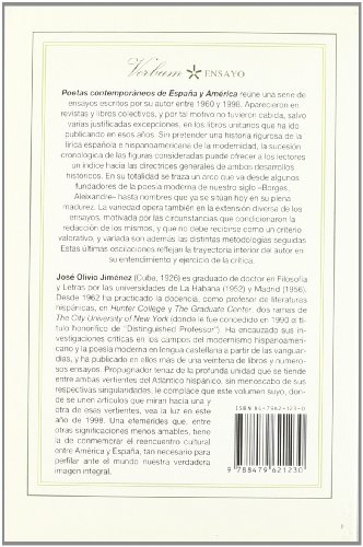 Poetas contemporáneos de España y América (Poesía)