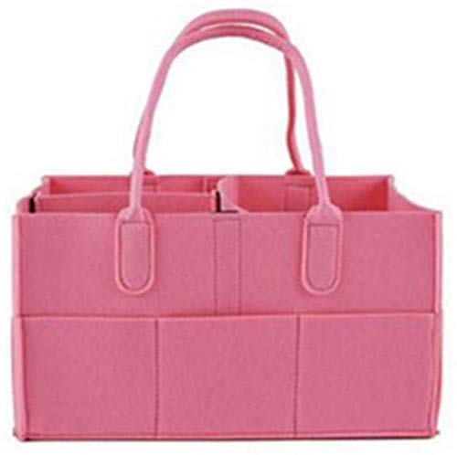 Pokonl Caja De Regalo Para Bebé, Cesta Regalo Bebe Recien Nacido, Caja De Regalo Personalizada Gris, Organizador De Almacenamiento Para Bebé, Bolsa De Viaje En Coche-Pink