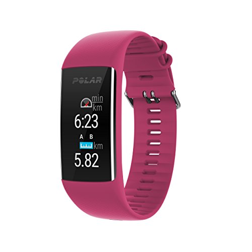 Polar A370 Reloj de fitness con GPS conectado y Frecuencia cardíaca en la muñeca. Actividad 24/7 - Rosa, S