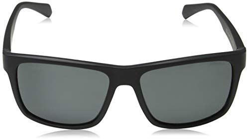 Polaroid PLD 2058/S M9 003 55 Gafas de sol, Negro (Matt Black/Grey Grey), Hombre