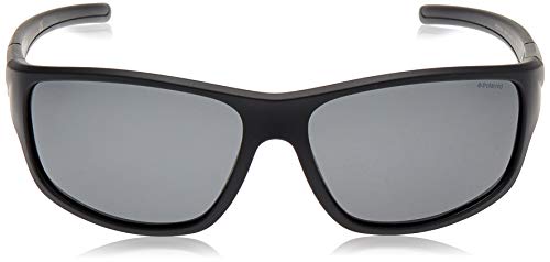Polaroid PLD 7010/S M9 807 64 gafas de sol, Negro (Black/Grey Pz), Hombre