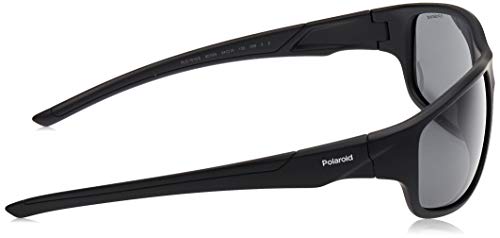 Polaroid PLD 7010/S M9 807 64 gafas de sol, Negro (Black/Grey Pz), Hombre