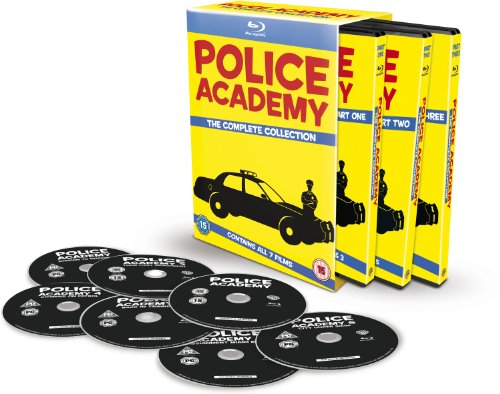 Police Academy Complete Collection (7 Blu-Ray) [Edizione: Regno Unito] [Reino Unido] [Blu-ray]