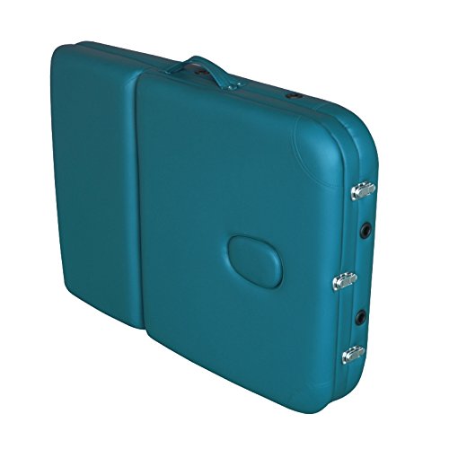 Polironeshop Europa - Camilla portátil, plegable, ligera, con funda, de aluminio, para masajes, tratamientos de estética y fisioterapia, depilación, reconstrucción y decoración de uñas, estudio de tatuajes, medicina ambulatoria, uso deportivo