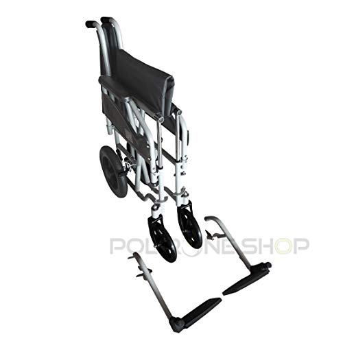 Polironeshop Satis silla de ruedas plegable de transito ligera