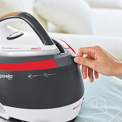 Polti PLEU0236 Vaporella Next VN 18.30 Centro de planchado con caldera de alta presión, 6 bar, autonomía ilimitada, steam pulse 350g, función TURBO y ECO, Gris