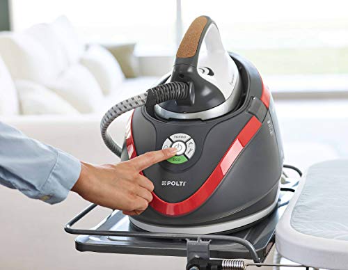 Polti PLEU0236 Vaporella Next VN 18.30 Centro de planchado con caldera de alta presión, 6 bar, autonomía ilimitada, steam pulse 350g, función TURBO y ECO, Gris