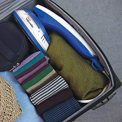 Polti Vaporella Styler GSM20 Vaporizador Vertical portátil, Ligero y Compacto, Apto para Todo Tipo de Tejidos y Textiles del hogar, Blanco/Azul