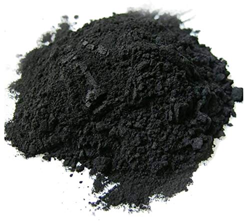 Polvo de carbón activado - 25/50 gr: uso en máscaras, envolturas corporales, exfoliantes, formulaciones exfoliantes, colorantes para jabones (25 Gr)