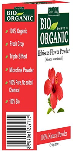 Polvo orgánico puro de la flor del hibisco del 100% con el libro libre 100g de la receta (Hibiscus Flower Powder)