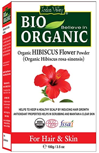 Polvo orgánico puro de la flor del hibisco del 100% con el libro libre 100g de la receta (Hibiscus Flower Powder)