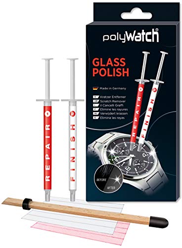 PolyWatch Glass Polish - Abrillantador de cristal para arañazos