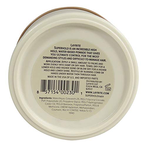 POMADE LAYRITE SUPERHOLD 120GR