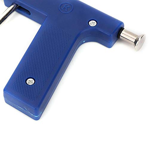 Pongnas Pistola para Piercing de Oreja sin Dolor Profesional, Juego de Herramientas 8pcs Acero Clavo del oído, Ear y Nariz Herramienta de perforación