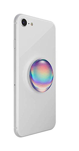 PopSockets PopGrip - Soporte y Agarre para Teléfonos Móviles y Tabletas con un Top Intercambiable - Rainbow Orb Gloss