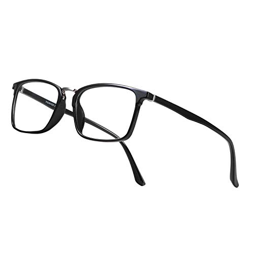 PORPEE Gafas de Filtro de Luz Azul, Gafas de Ordenador con Lente de Película Verde, Gafas Lectura Reduce Fatiga - 100% Protección UV/Radiacion - Marco Ultraligera de Moda