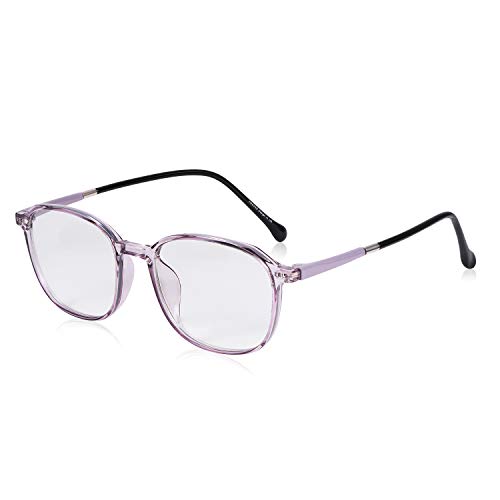 PORPEE Gafas de Ordenador, Gafas Filtro Luz Azul - Protección para Pantalla/Móvil/Tablet/TV - Evita la Fatiga Ocular - Gafas Video Juegos