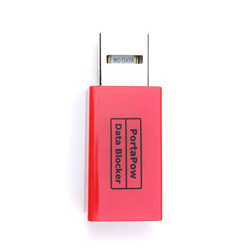 PortaPow carga rápida con adaptador USB Bloque de datos con SmartCharge Chip (Pack de 2)
