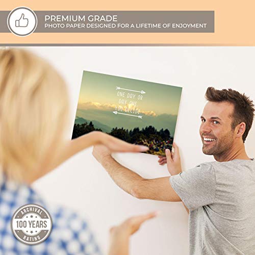 Póster de vinilo de destino A3| Cita motivacional Viaje Vida – Tamaño A3 Póster Impresión Foto Arte 3957