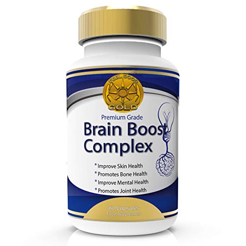 Potenciador Cerebral Nootrópicos Fuerza Max Con Vitaminas Para Memoria, Foco, Concentración, Mejoramiento de la Función Cognitiva y Neuro Nutrición
