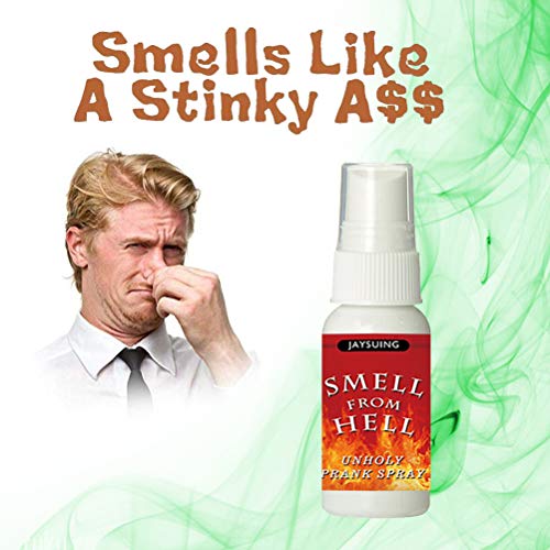 Poxcap Liquid Fart Gag Broma Spray Broma Halloween Regalo creativo Truco Novedad Juguete divertido Olor apestoso Niebla Sprays Props Gags Chistes Herramienta práctica para el Día de los Inocentes