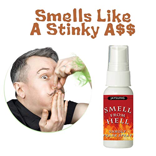 Poxcap Liquid Fart Gag Broma Spray Broma Halloween Regalo creativo Truco Novedad Juguete divertido Olor apestoso Niebla Sprays Props Gags Chistes Herramienta práctica para el Día de los Inocentes