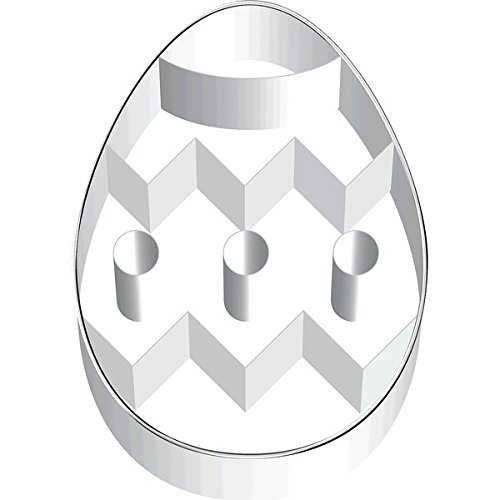 'präge – Moldes para dulces/galletas Forma "huevo de Pascua (8 cm/Acero inoxidable – inoxidable) Pascua – Highlight