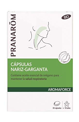 Pranarom Aromaforce Nariz-Garganta 30 Capsulas Bio - 1 Unidad